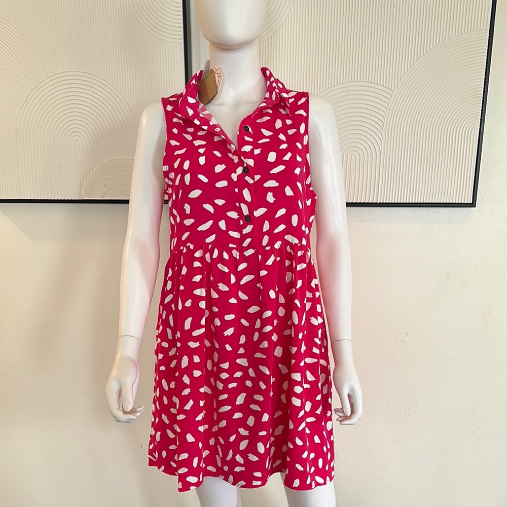 Pink Sleeveless Dress